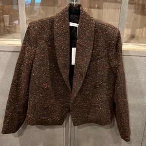 Anine bing mae blazer charcoal S bwnt